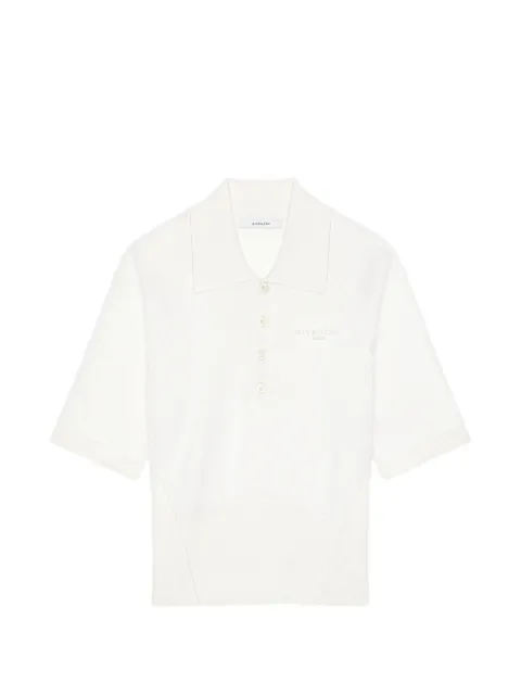 Givenchy polo en coton et soie