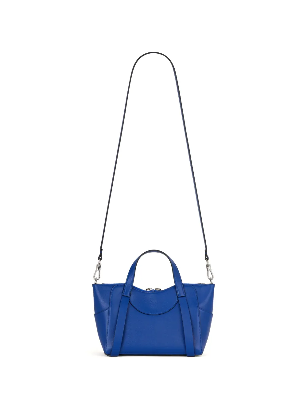Givenchy Kleine The Snatch tas van bewerkt leer Blauw