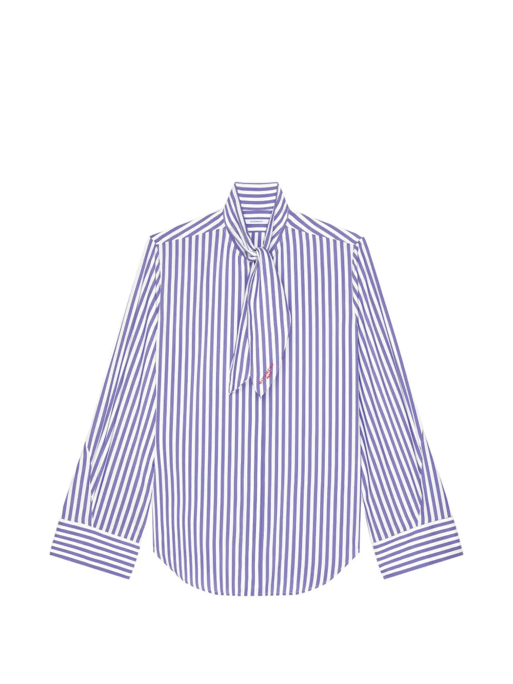 Givenchy Cocoon striped shirt - Blu