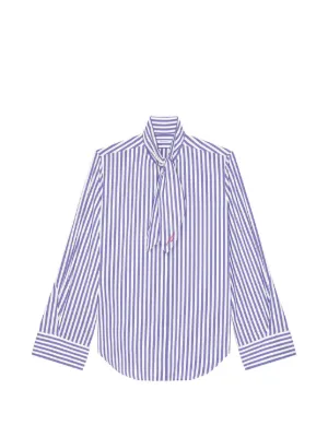 Brunello Cucinelli ストライプ シャツ | ブルー | FARFETCH JP