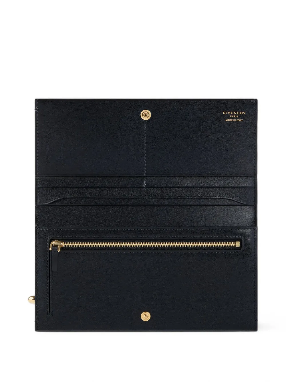 Givenchy Pinch lange leren portemonnee Zwart