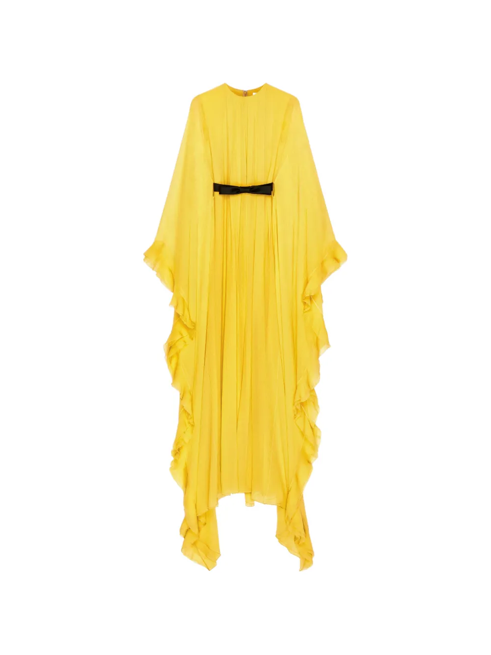 Givenchy Zijden chiffon avondjurk Geel