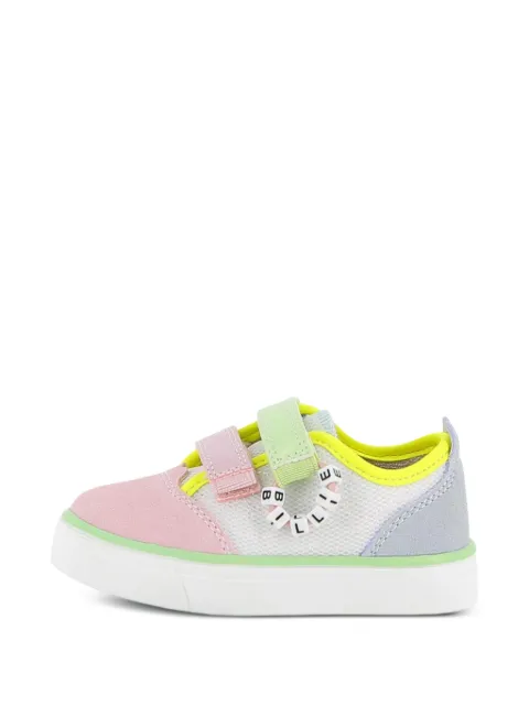 Billieblush bead-embellished touch-strap sneakers