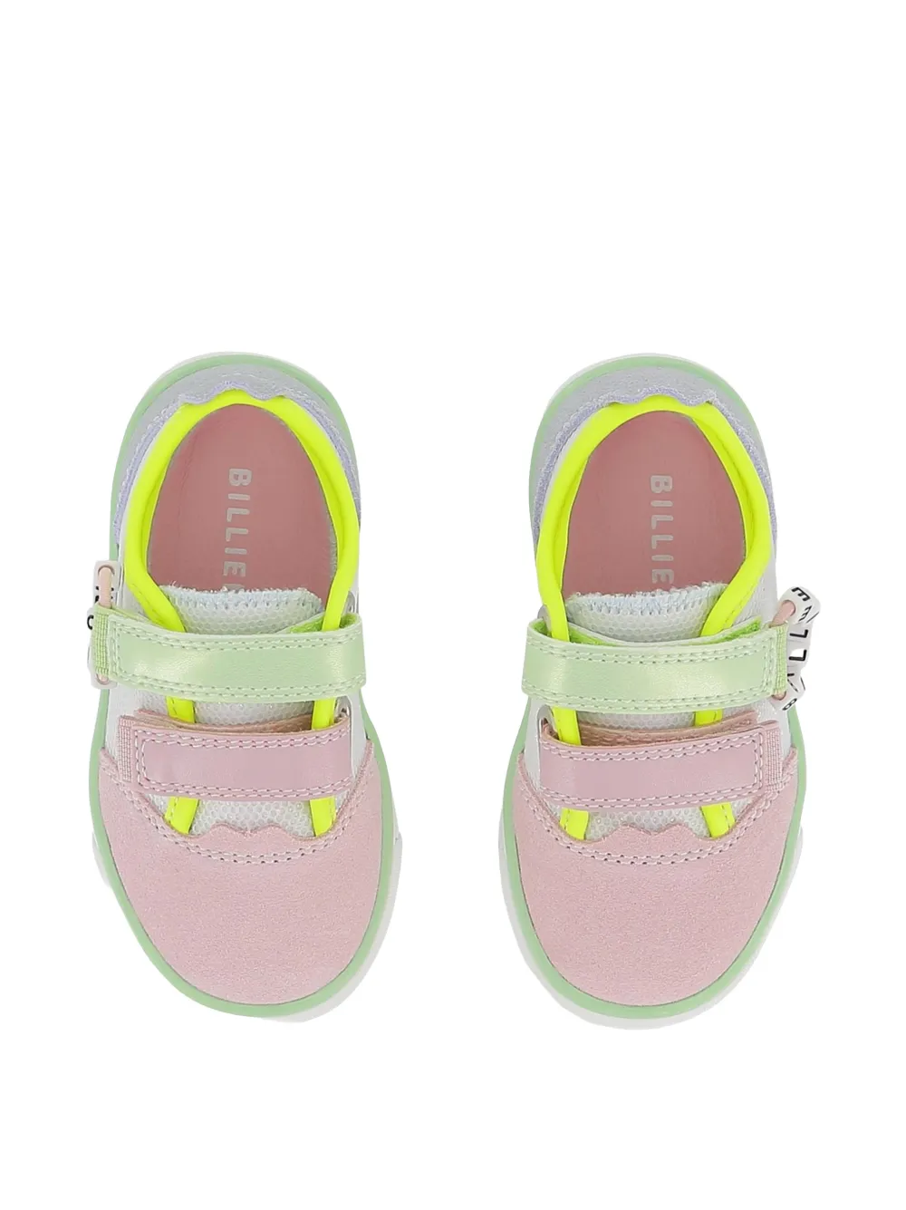 Billieblush Sneakers verfraaid met kralen en klittenband Roze