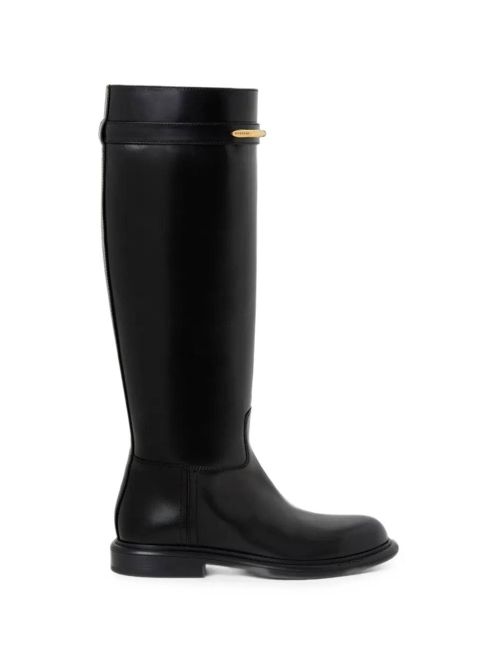 Givenchy pinch flat boots in leather