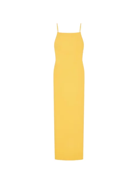 Givenchy Sliced crêpe cady maxi-jurk