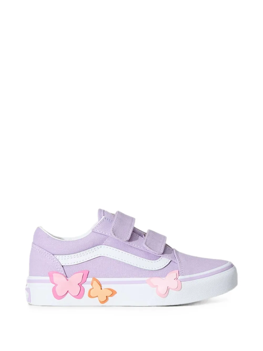 Vans Kids Old Skool V sneakers met vlinderapplicatie Paars
