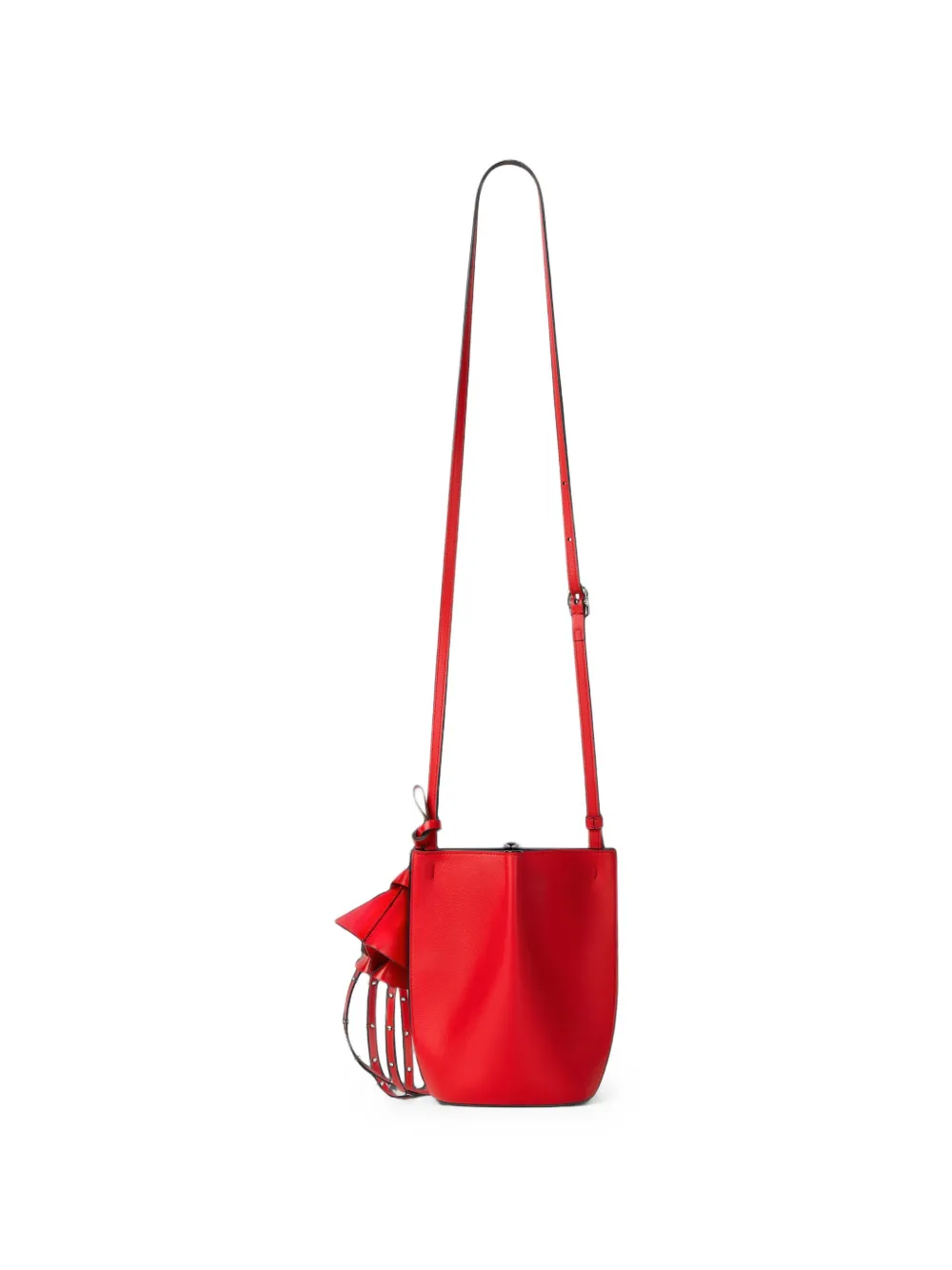 Givenchy Nano Snap bucket-tas van bewerkt leer Rood