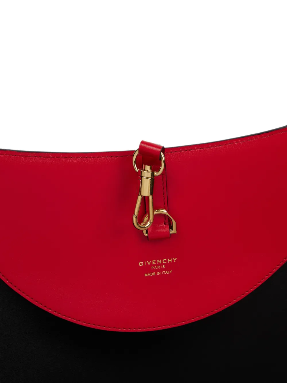 Givenchy Grote The Snatch leren tas Zwart