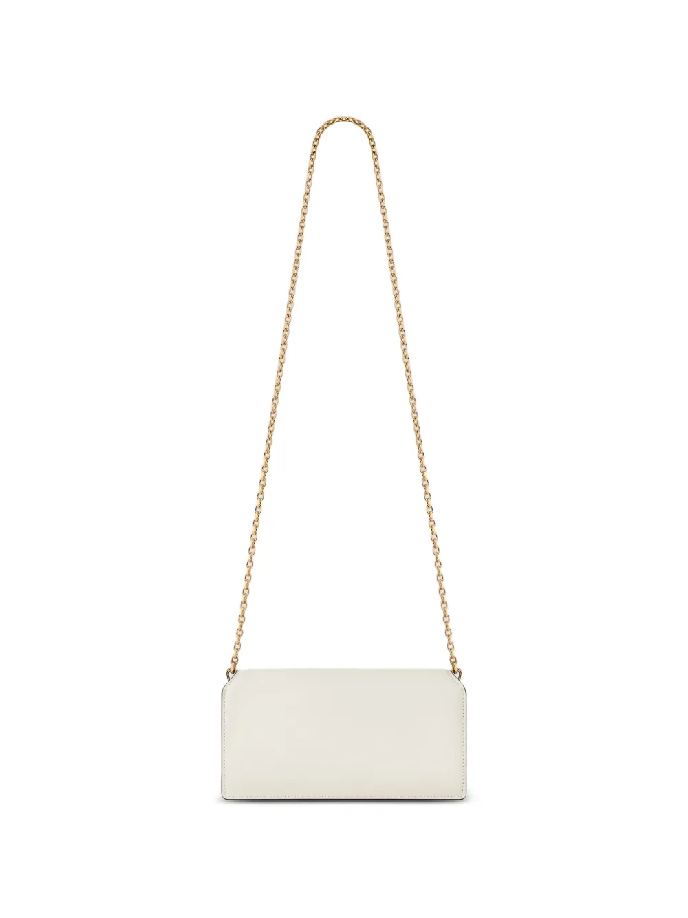 Givenchy Antigona Box leren portemonnee met ketting Wit