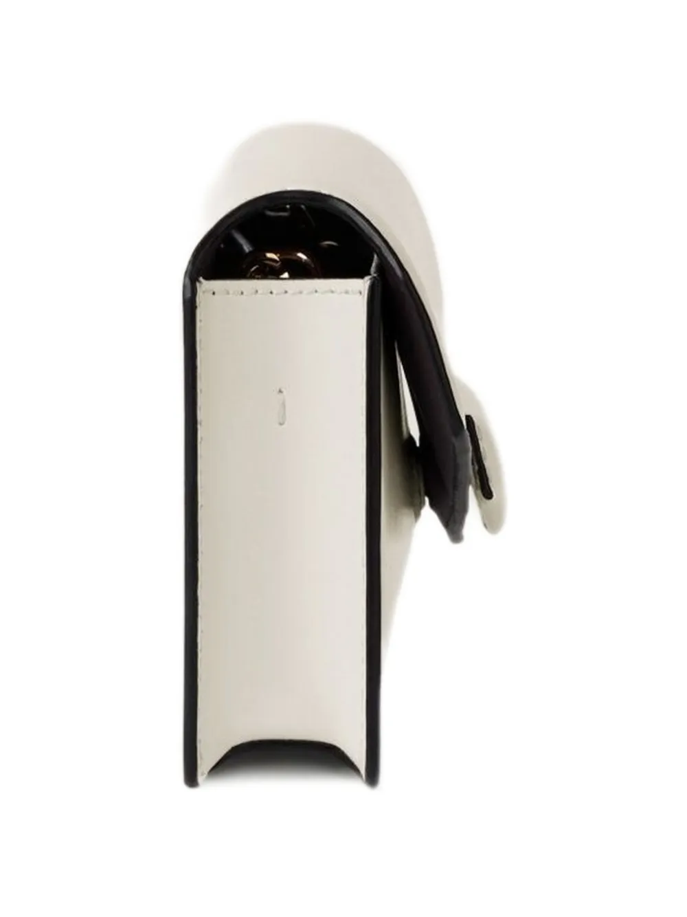 Givenchy Antigona Box leren portemonnee met ketting Wit