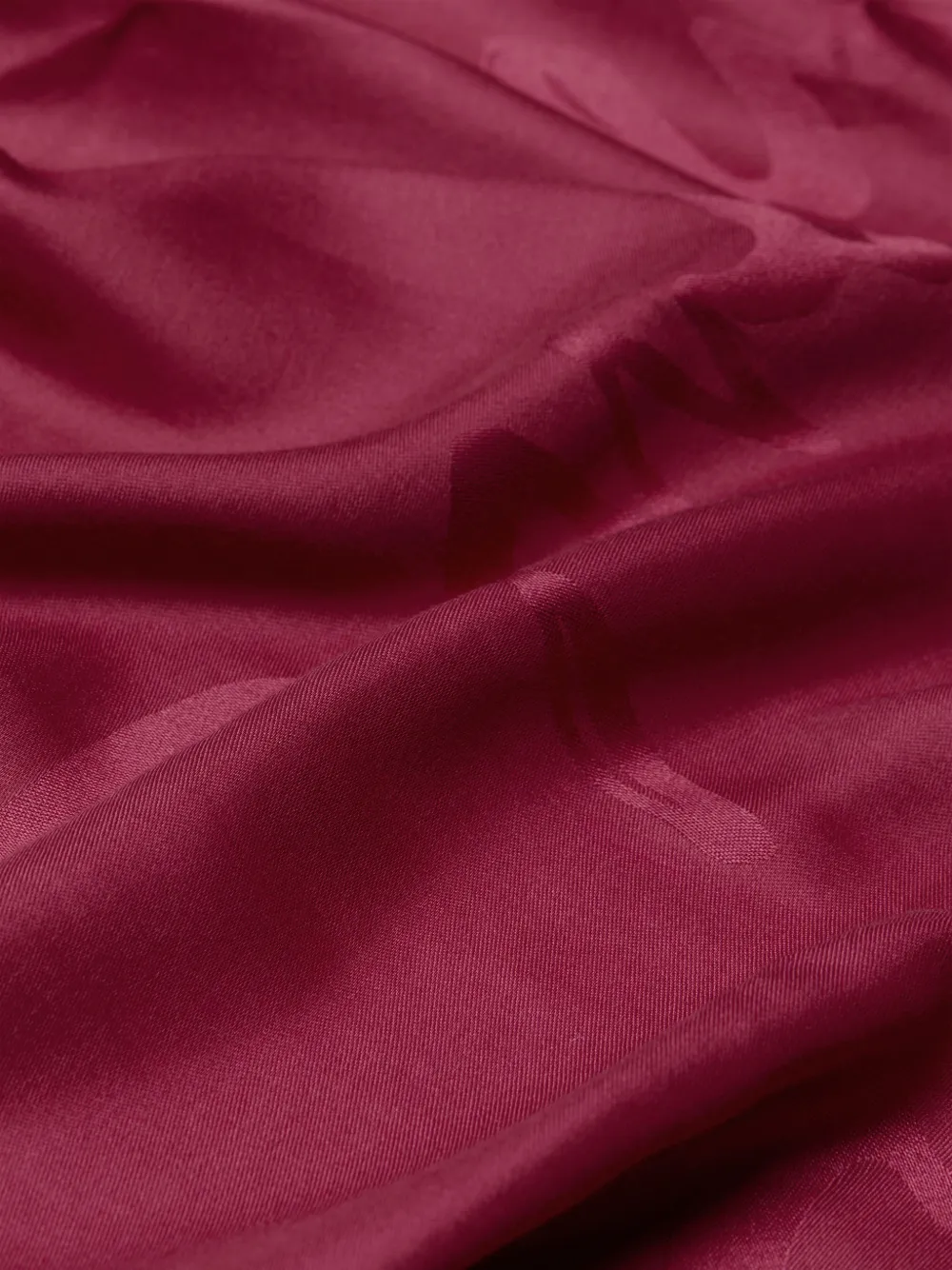 Givenchy Zijden en katoenen stola met -kenmerk Rood