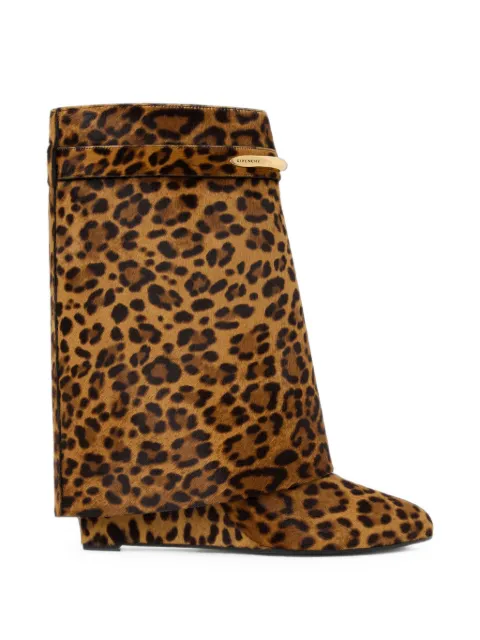 Givenchy botines Shark Pinch con motivo de leopardo