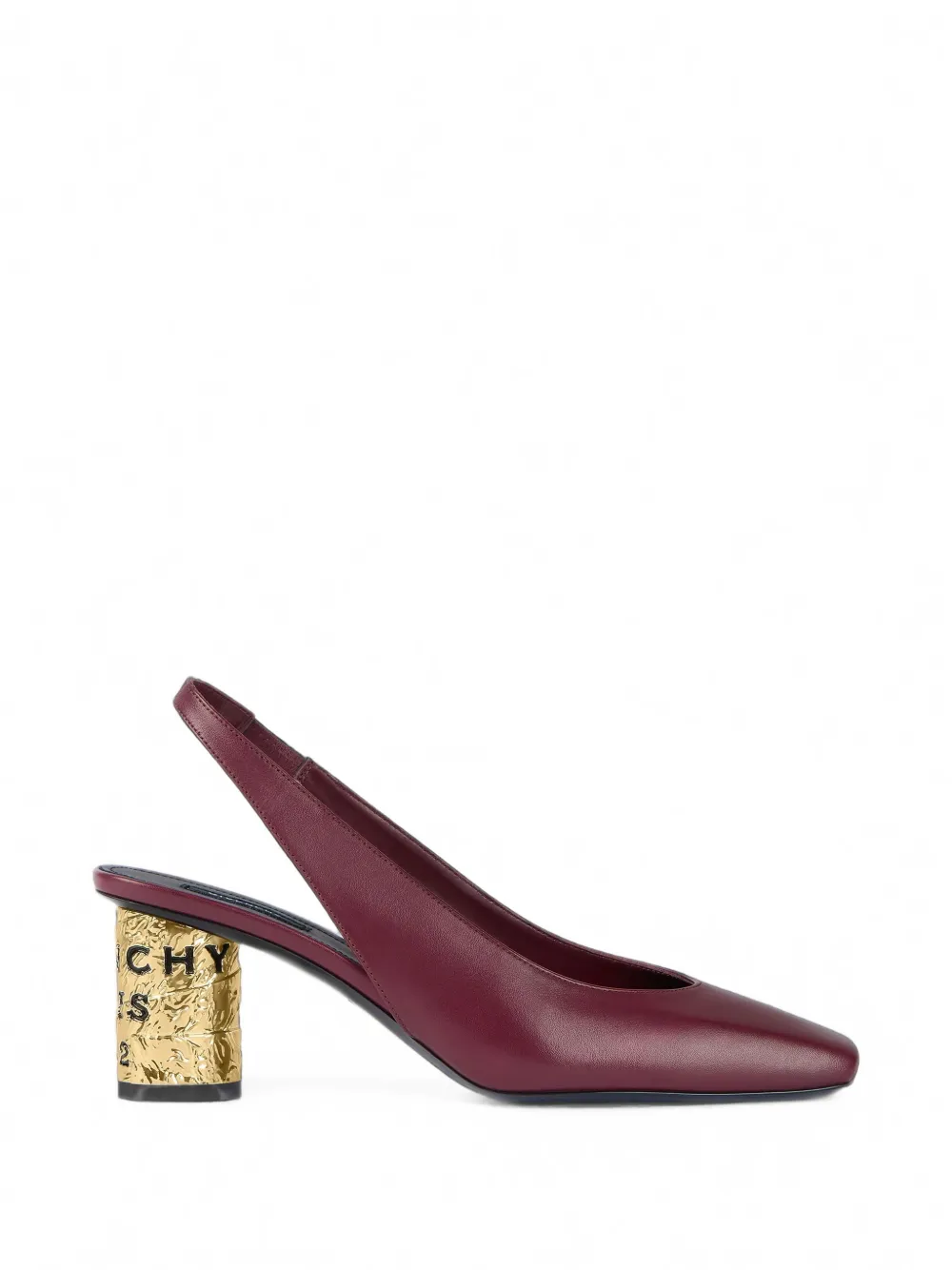 Givenchy tape slingbacks in leather