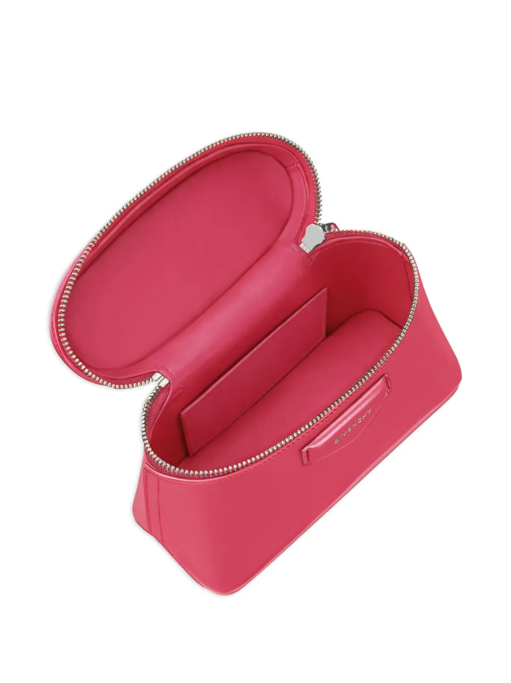 Givenchy Antigona Box leren toilettas met ketting Roze
