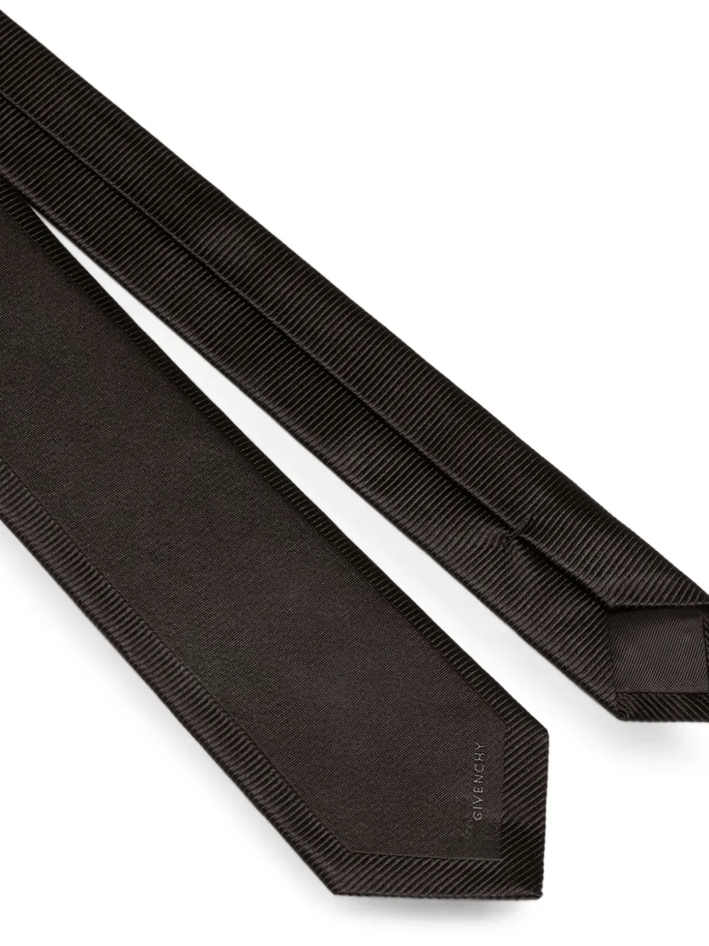 Givenchy zijden stropdas met jacquard Zwart