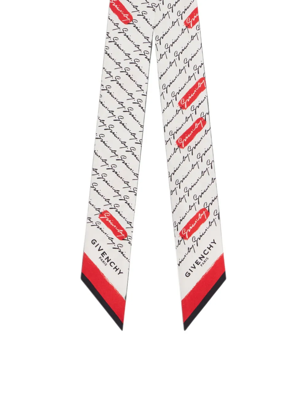 Givenchy Zijden bandeau met -kenmerk Wit