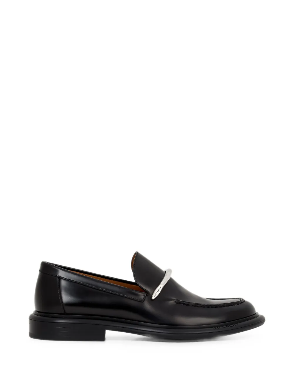 Givenchy pinch loafers in brushed leather