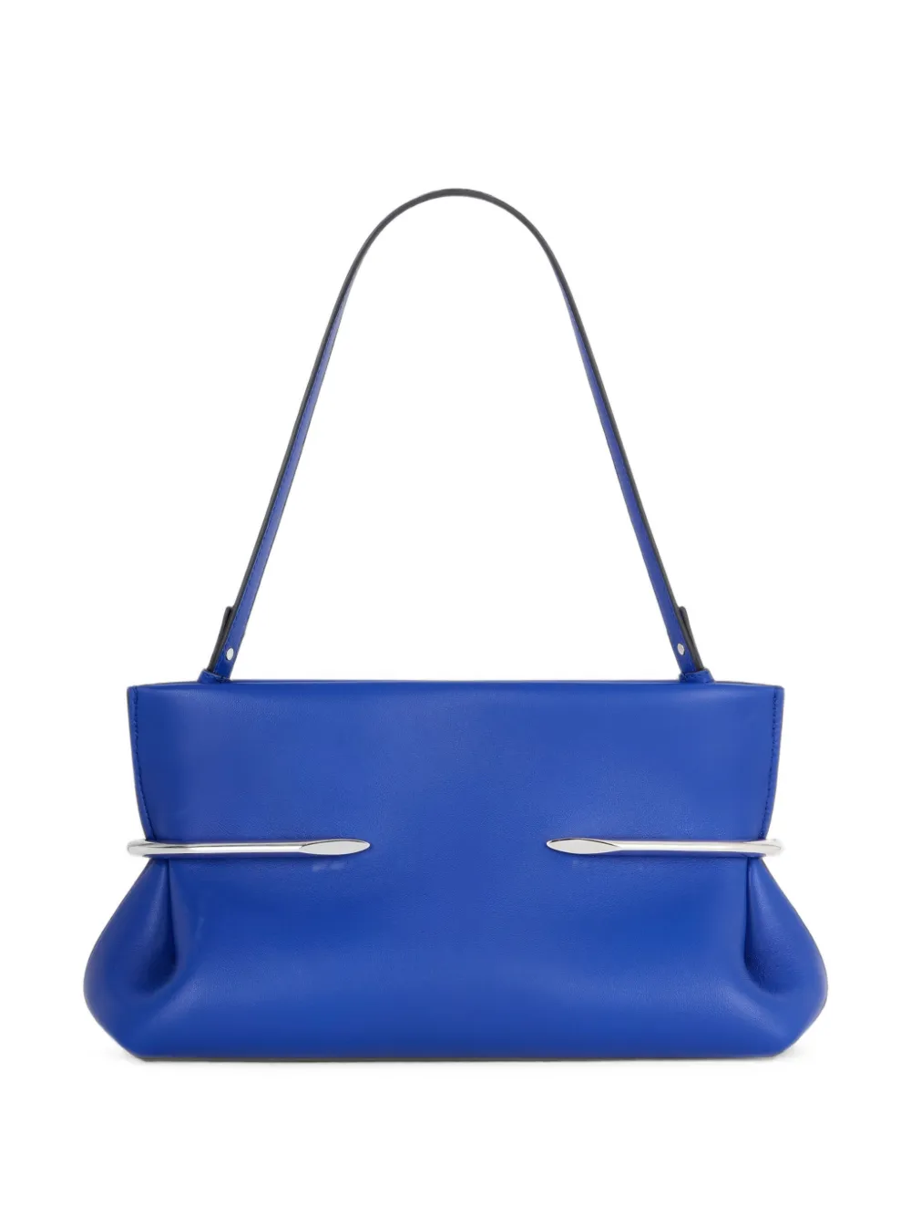 Givenchy Pinch Soft Clutch aus Nappaleder - Blau