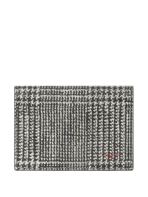 Givenchy Porta-cartões com efeito pied-de-poule