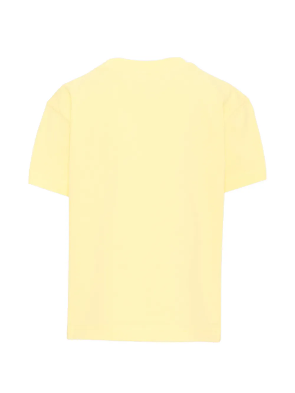 Palm Angels Kids T-shirt met logoprint Geel