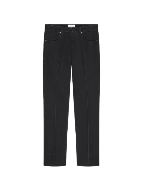 Givenchy straight fit jeans with crease effect