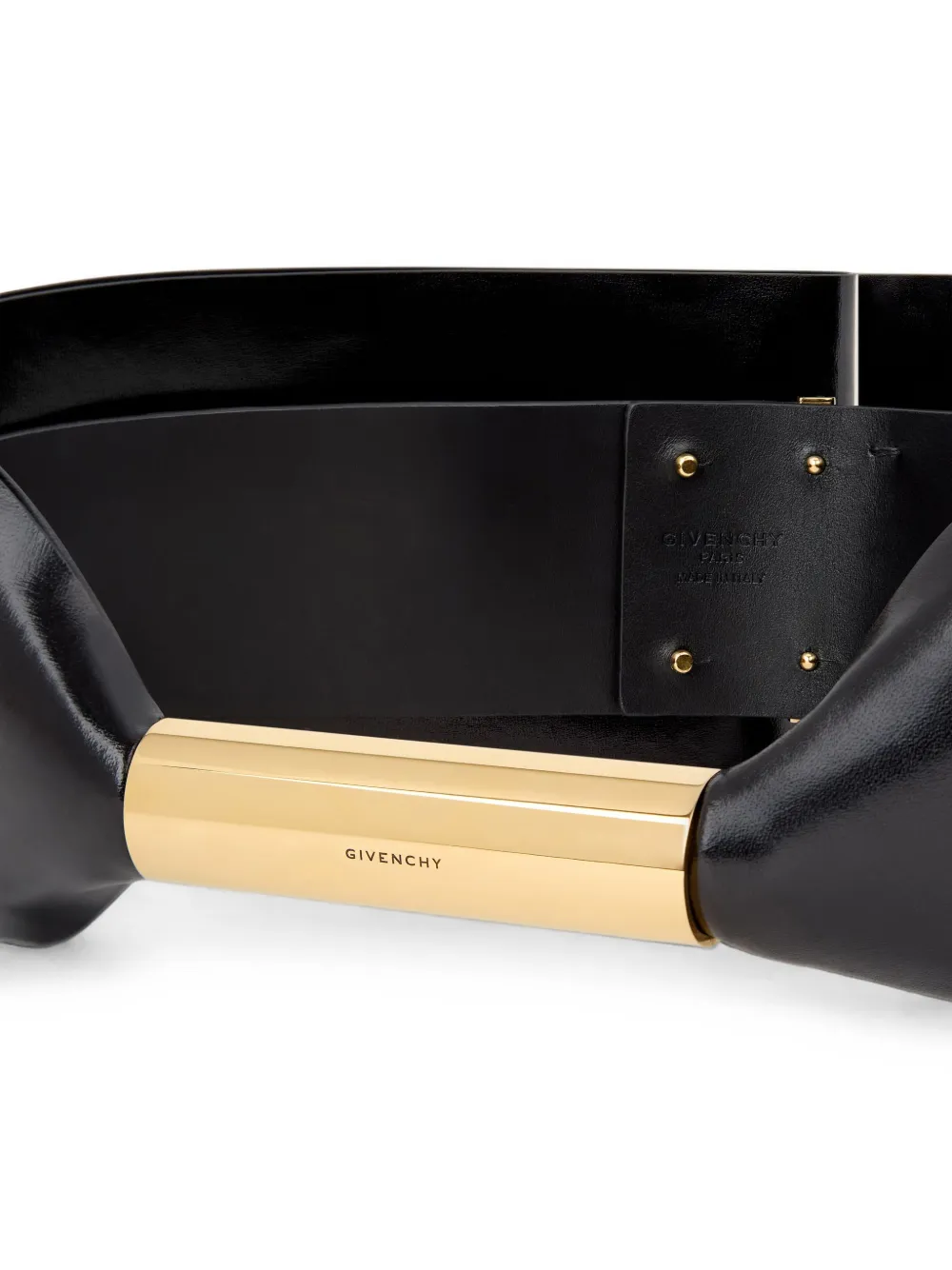 Givenchy Leren riem met strik-effect Zwart