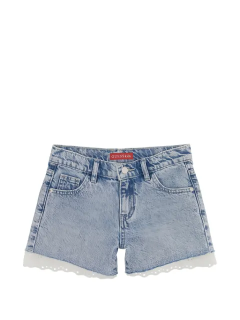 guess kids denim rousches shorts