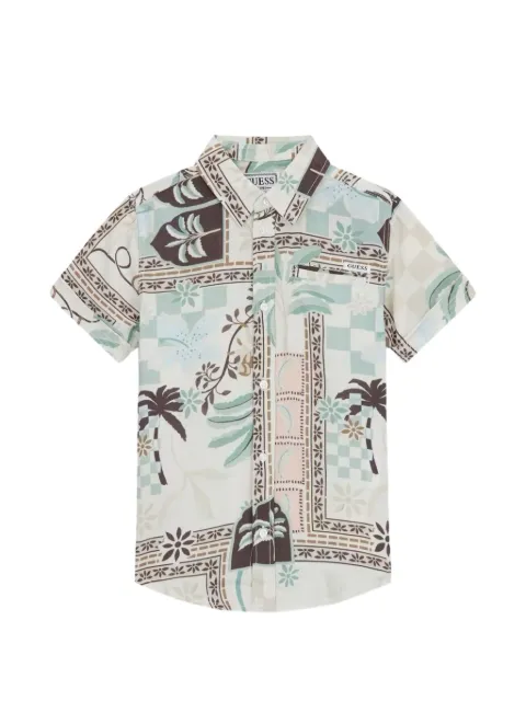 GUESS USA viscose poplin shirt