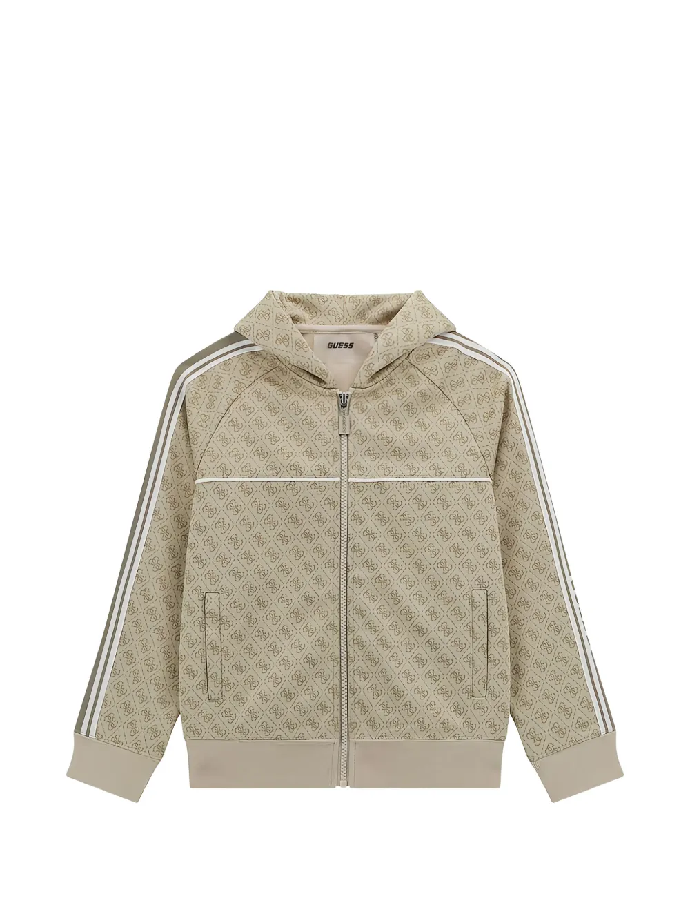 guess kids jacquard 4G sweatshirt - Toni neutri