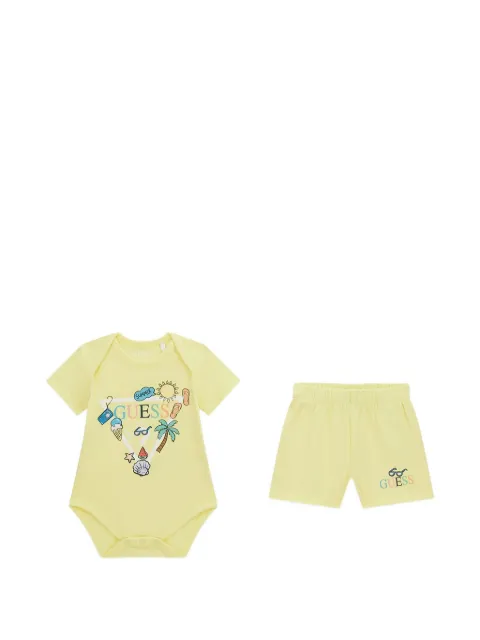 GUESS USA set de body de manga corta y bermudas