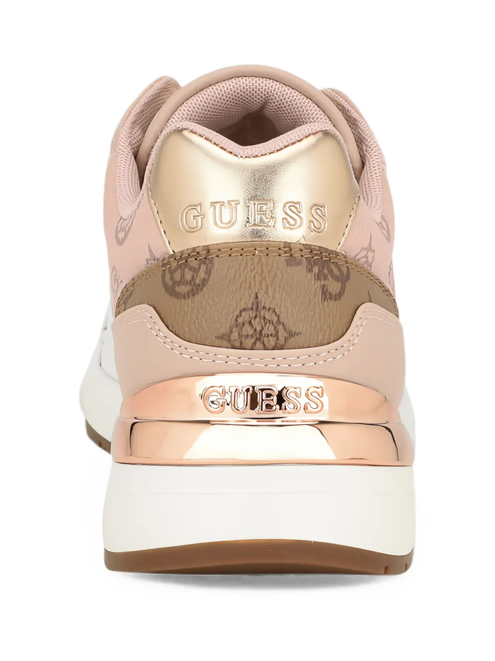 GUESS USA Moxea 4G sneakers met logo Roze