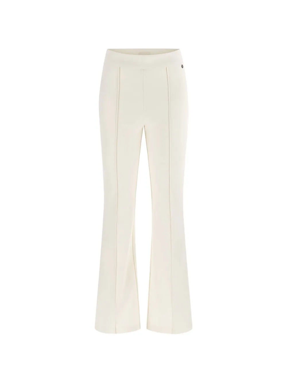 GUESS USA new flared Evelina P trousers - Toni neutri