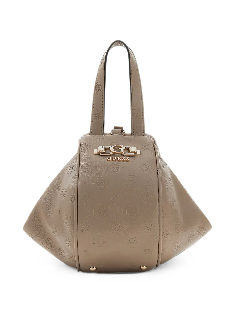 GUESS USA Pouch Anise con logo - Marrone