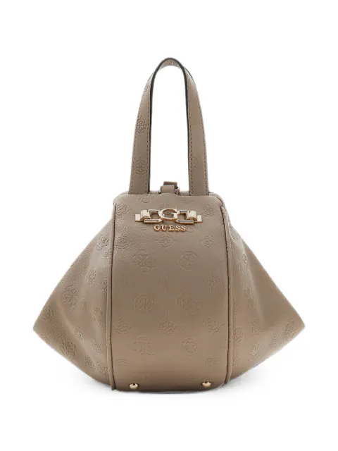 GUESS USA Anise logo-debossed pouch