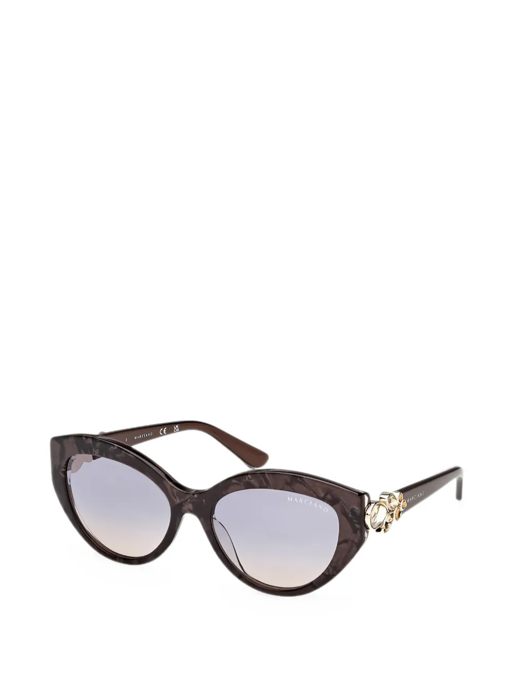 MARCIANO by GUESS Zonnebril met cat-eye montuur Bruin