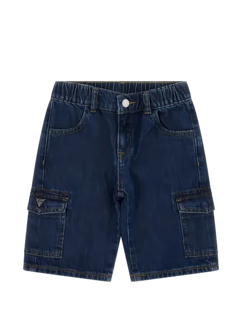 GUESS USA Everet denim cargo shorts