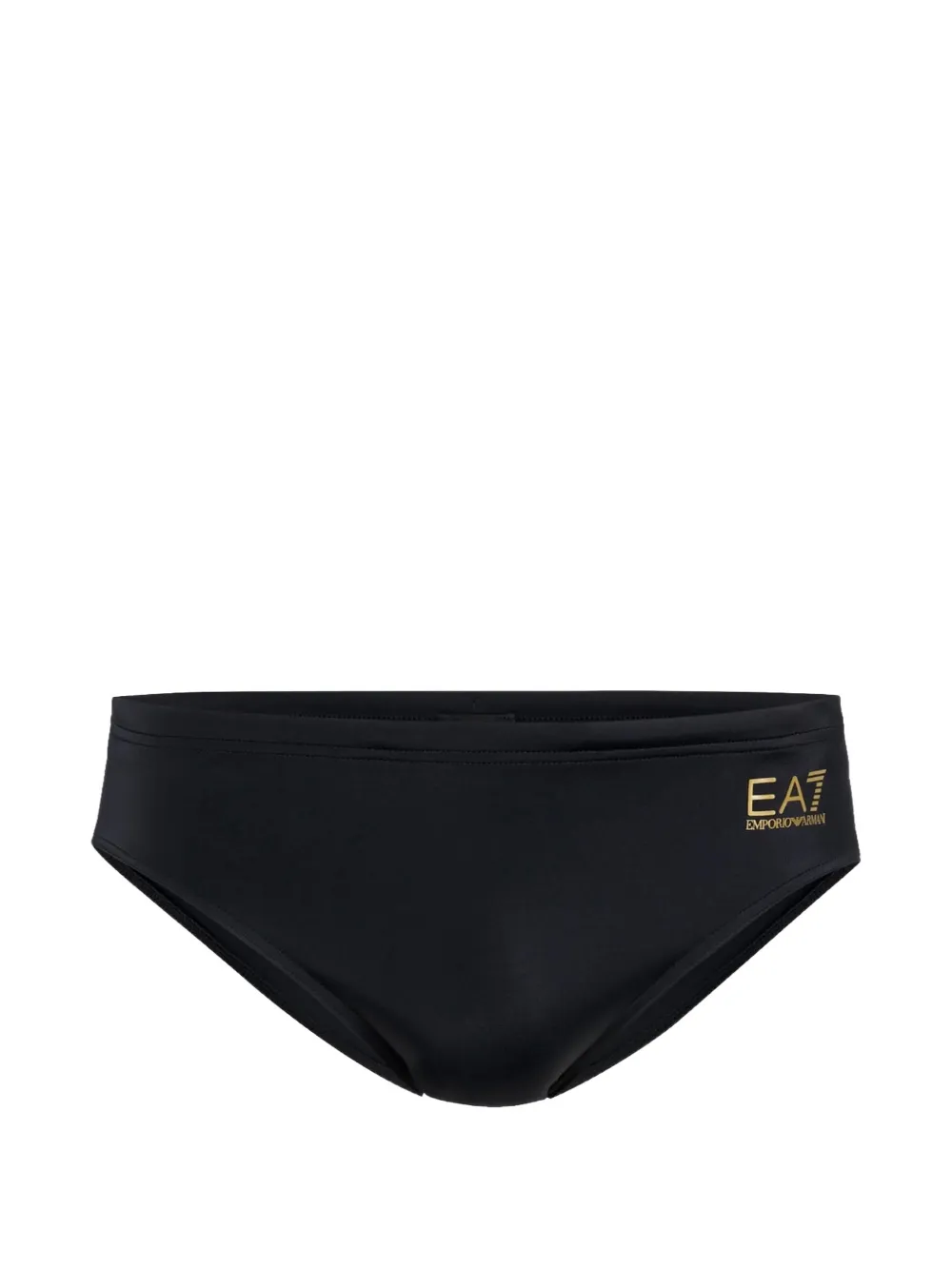Ea7 Emporio Armani logo-print swimming briefs - Nero