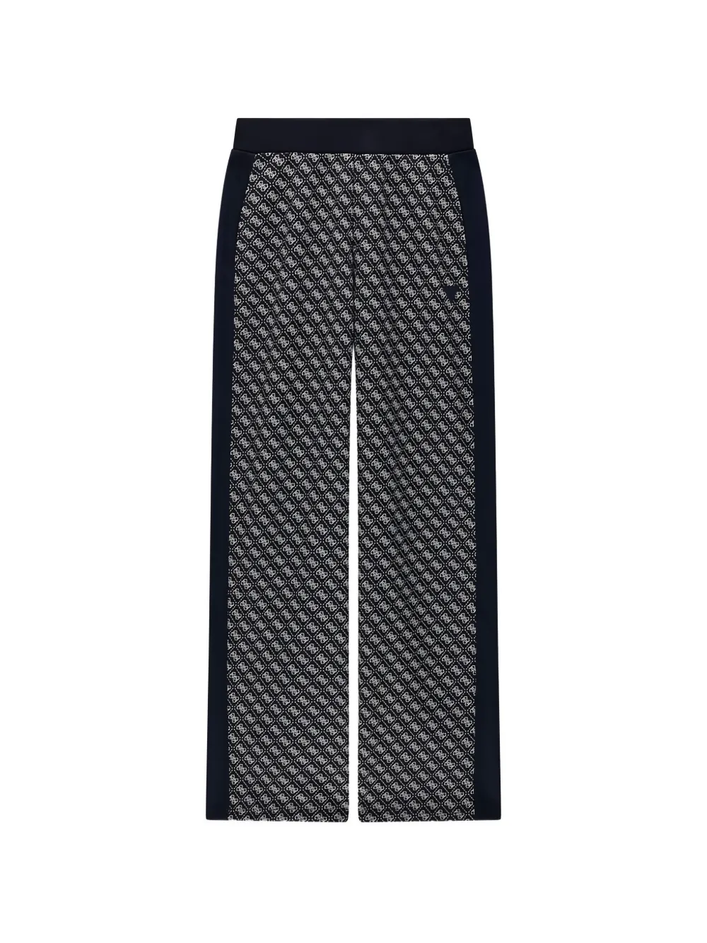 GUESS USA logo wide-leg pants - Blu