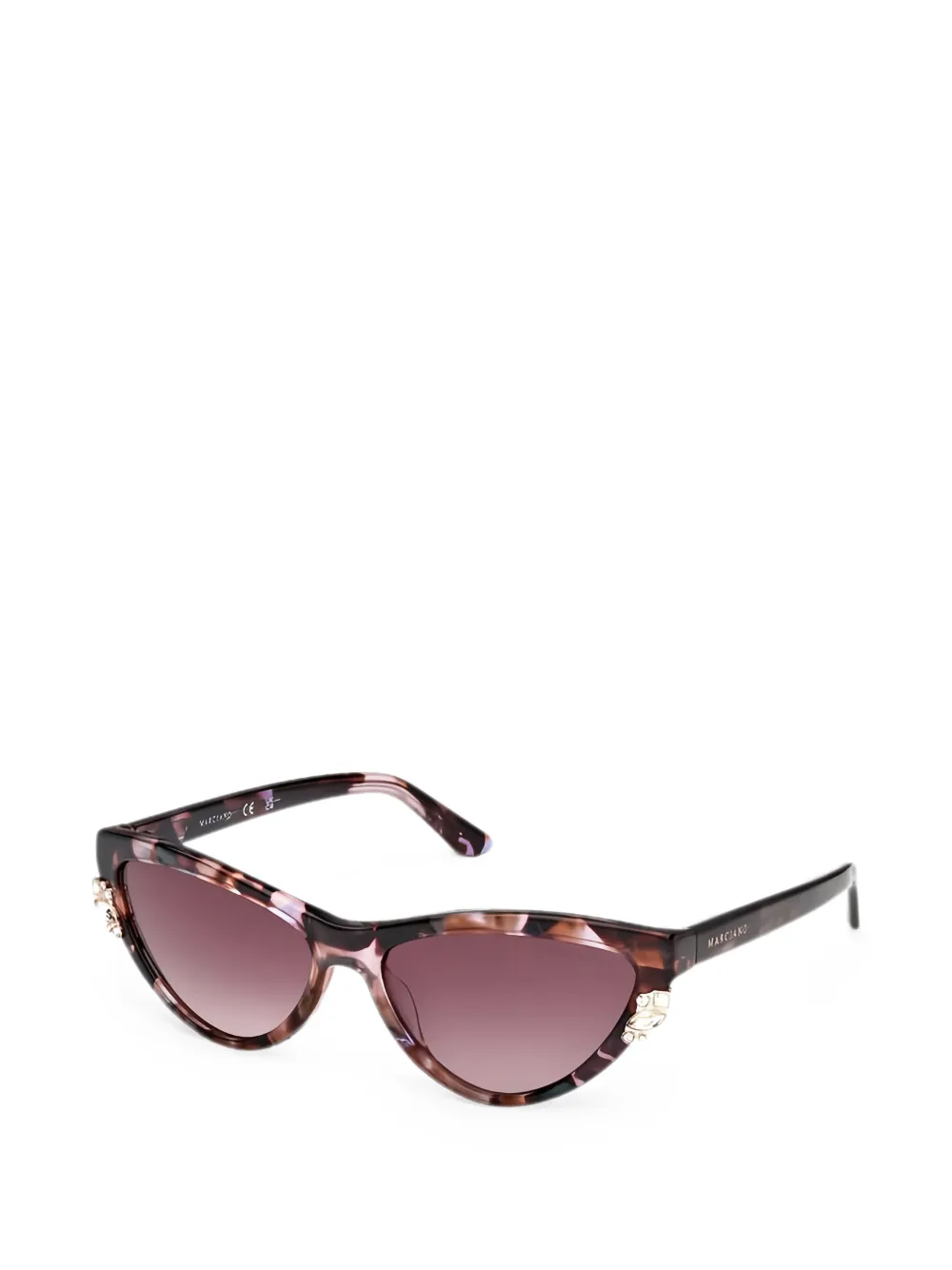 MARCIANO by GUESS Zonnebril met cat-eye kunststof montuur Paars