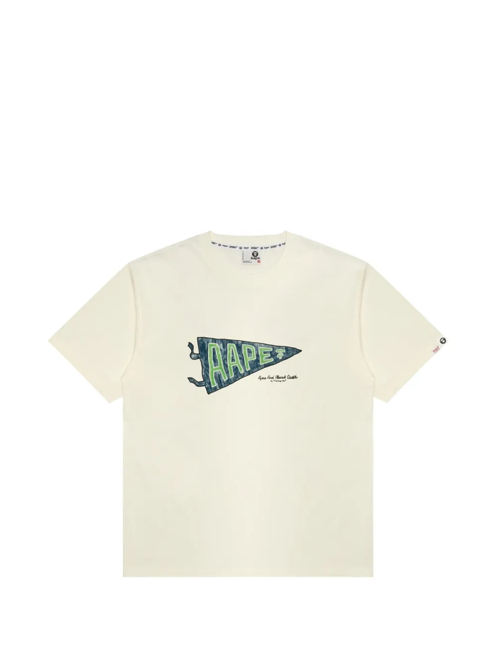 AAPE BY *A BATHING APE® logo-print T-shirt · L