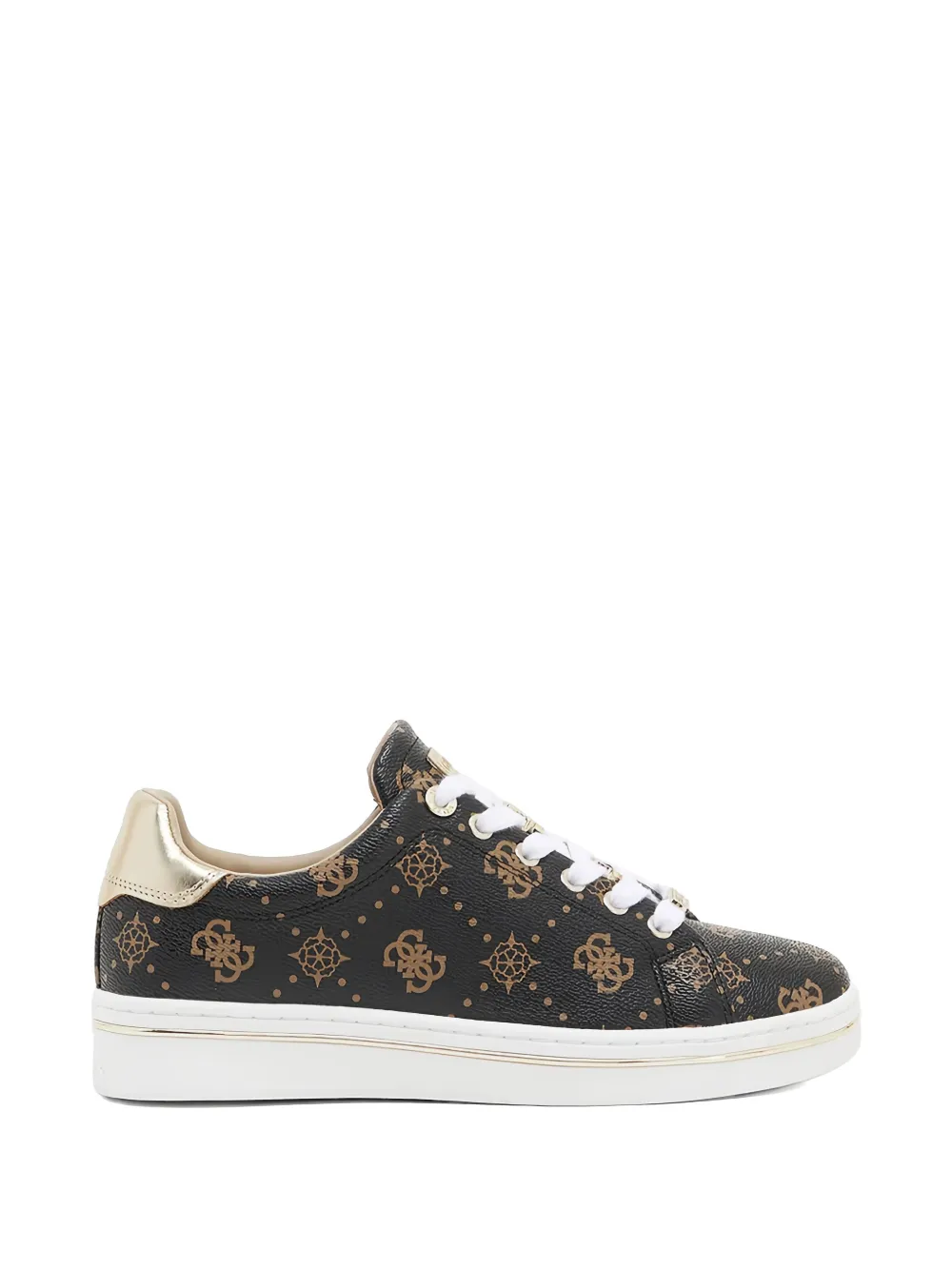 GUESS USA Sneakers con punta tonda e decorazioni - Nero