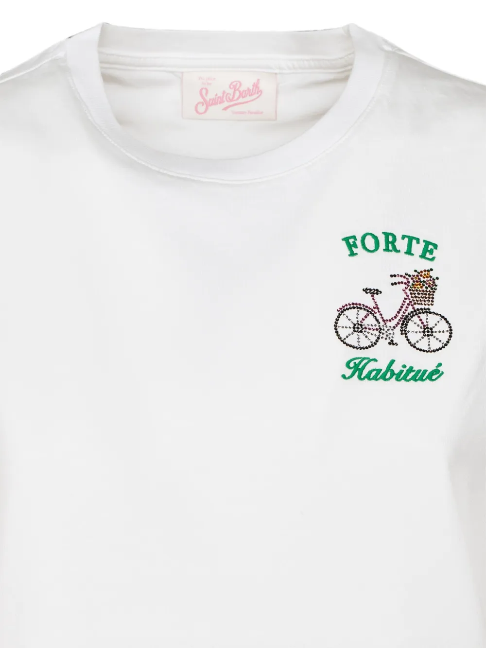 MC2 Saint Barth Emilie Forte Habitue T-shirt Wit