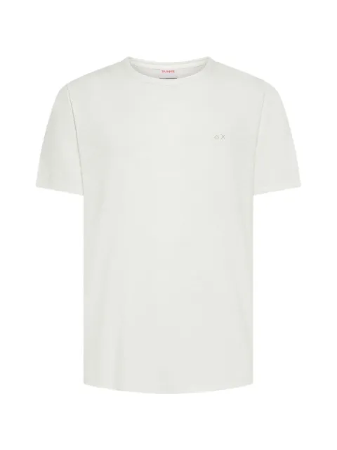 Sun68 embroidered-logo T-shirt