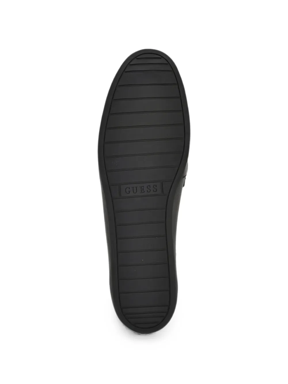 GUESS USA leather loafers Zwart