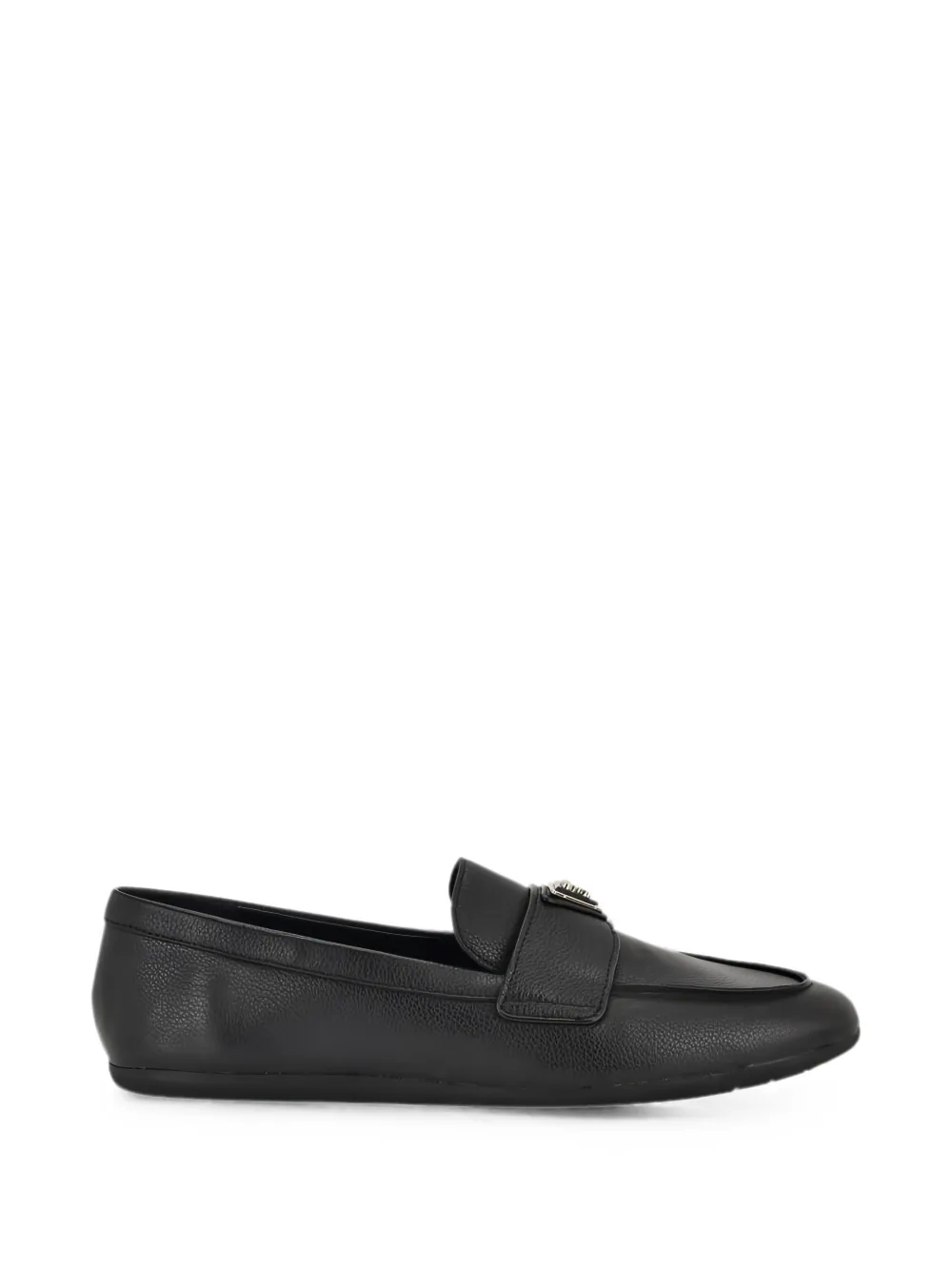 GUESS USA Mocassini in pelle - Nero