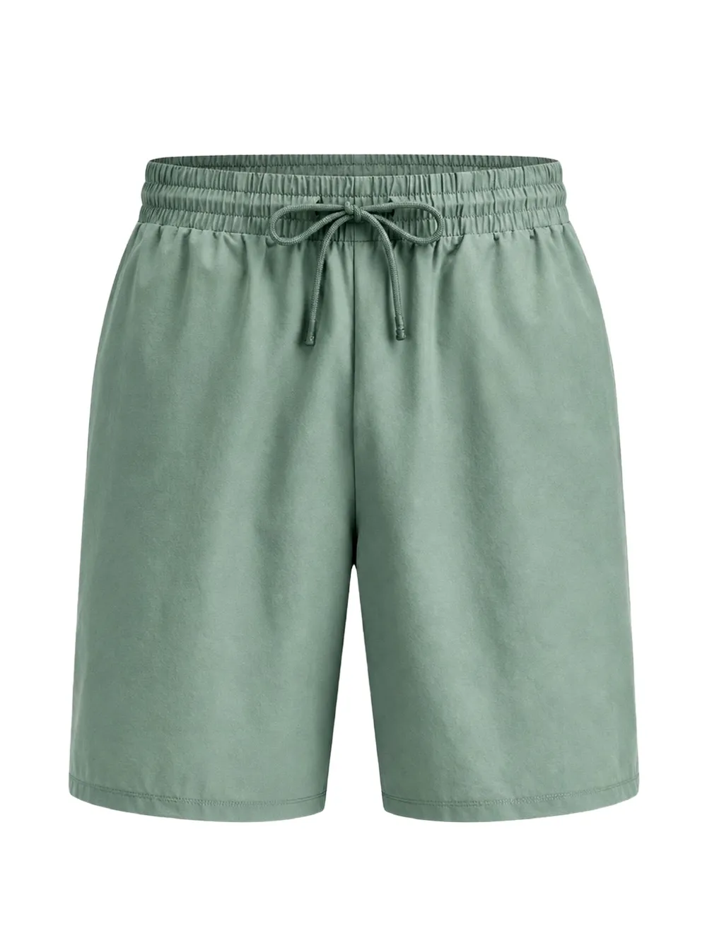 New Balance drawstring elasticated-waist shorts Groen