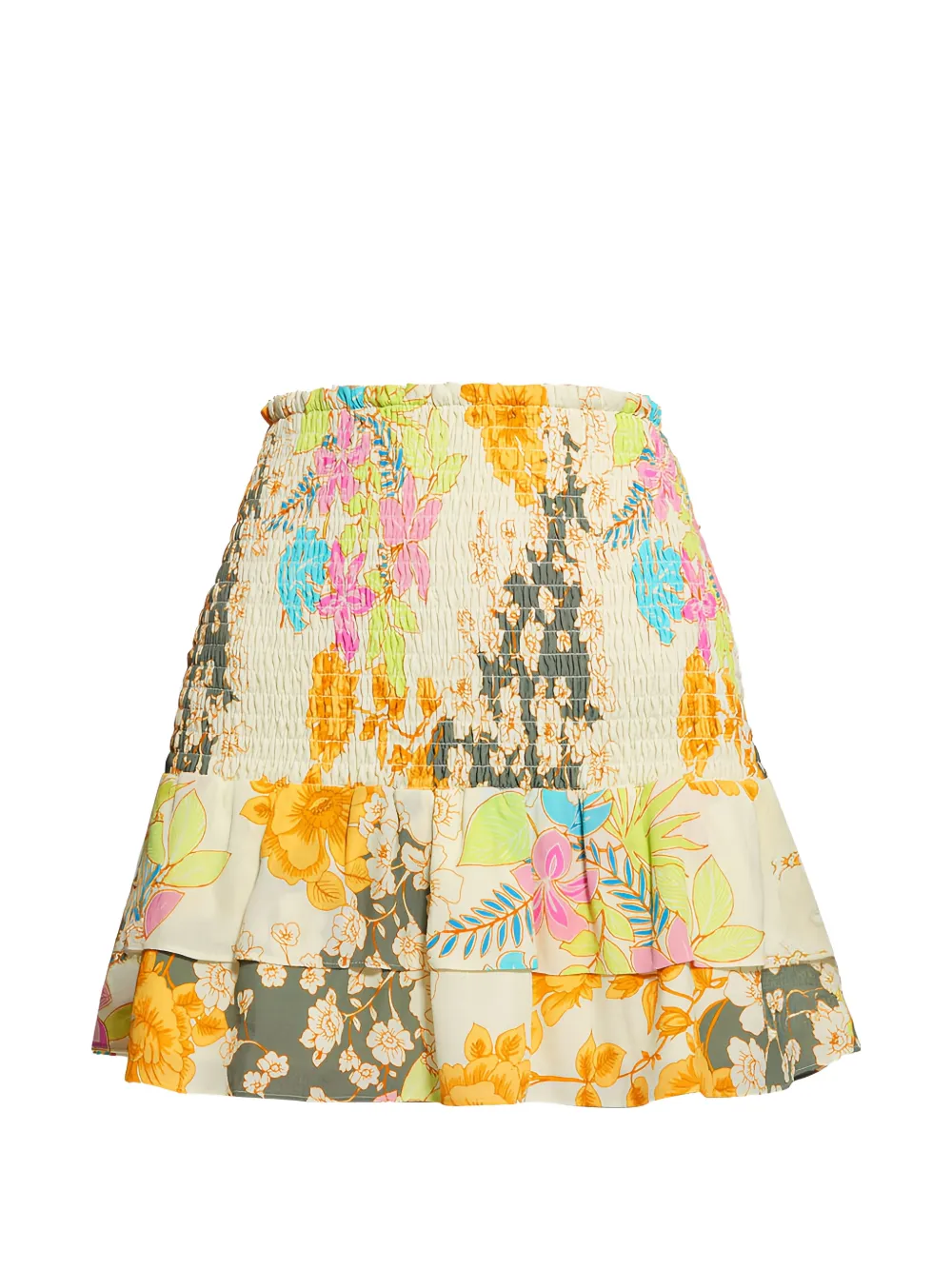 GUESS USA Toni smocked skirt - Toni neutri