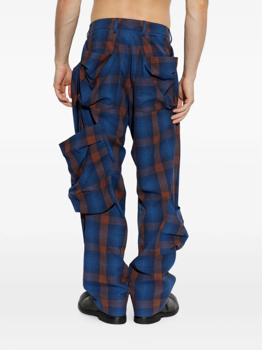 Vivienne Westwood Achilles geruite broek Blauw