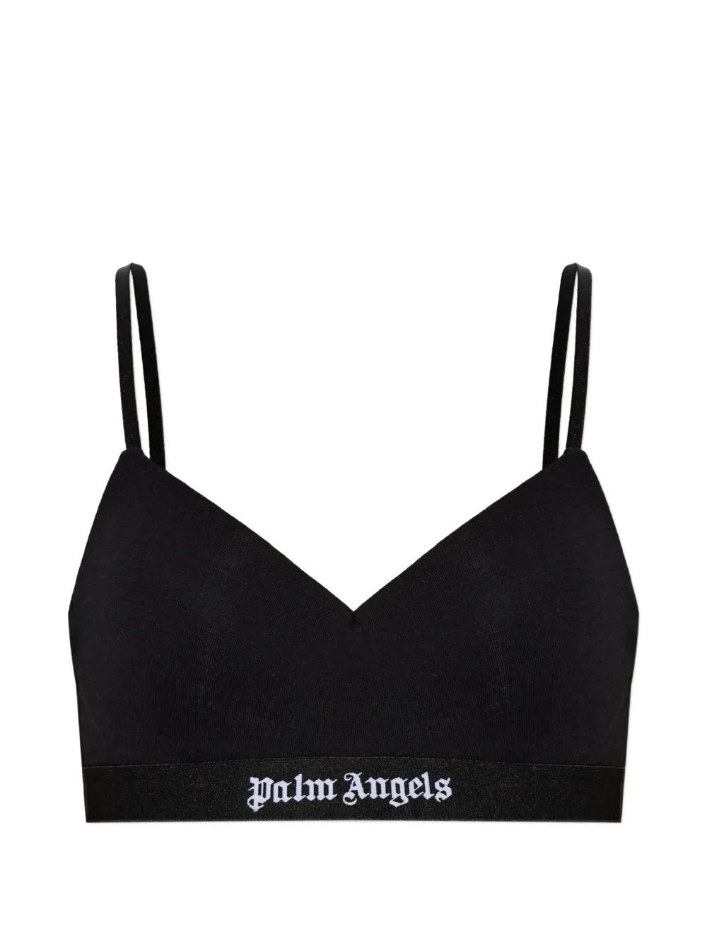 Palm Angels logo-underband bras - Nero
